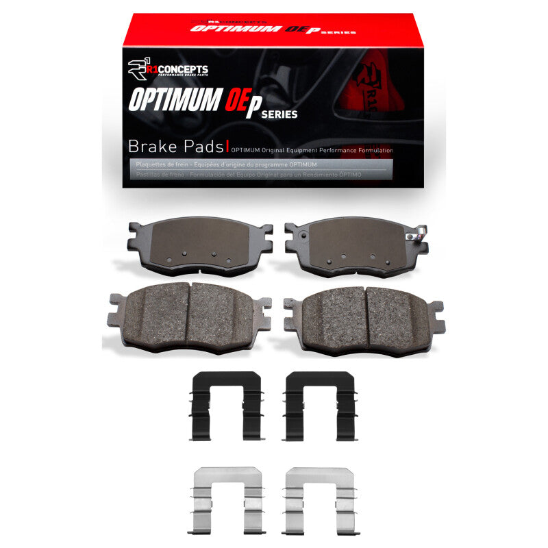 R1 Concepts R1 06-12 Dodge ATTITUDE (Mexico) Front Optimum OE Pads & Hardware Kit