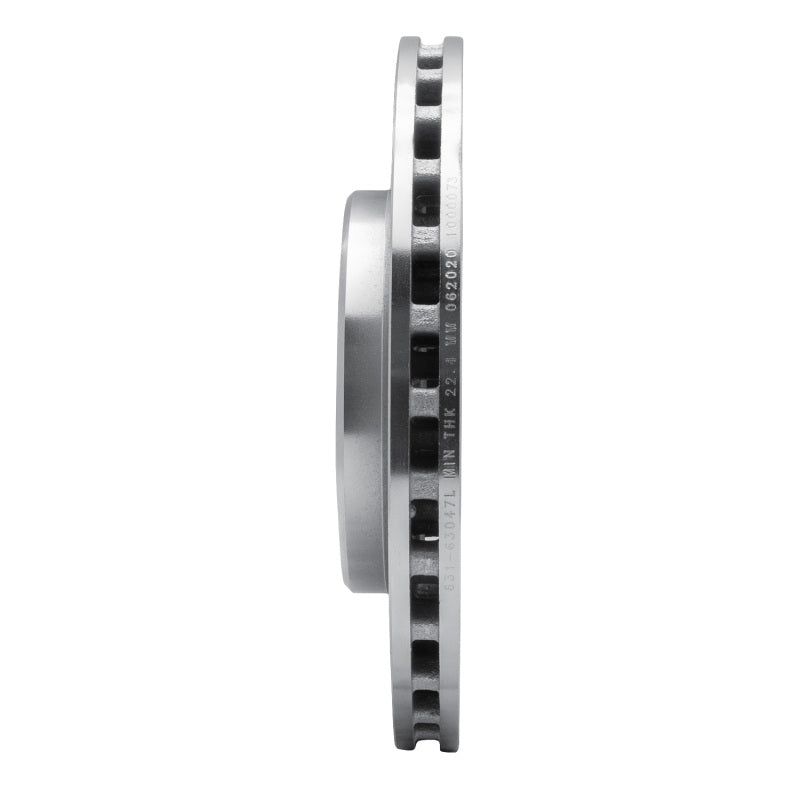 R1 Concepts R1 96-15 Mercedes-Benz C240 Front Left Drilled & Slotted Silver Brake Rotor