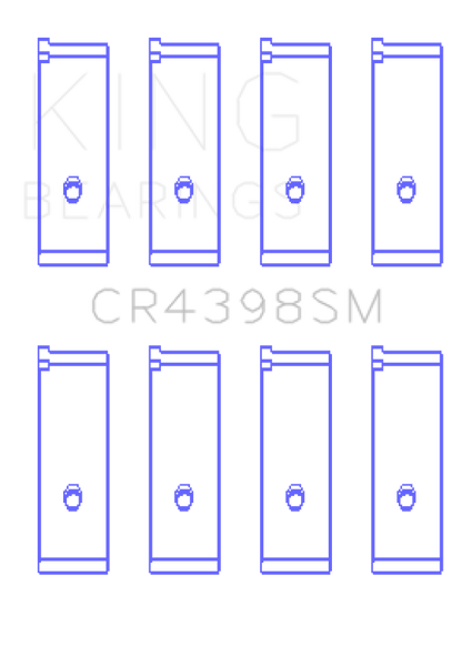 King Engine Bearings Honda L13A4/L15A Connecting Rod Bearing Set