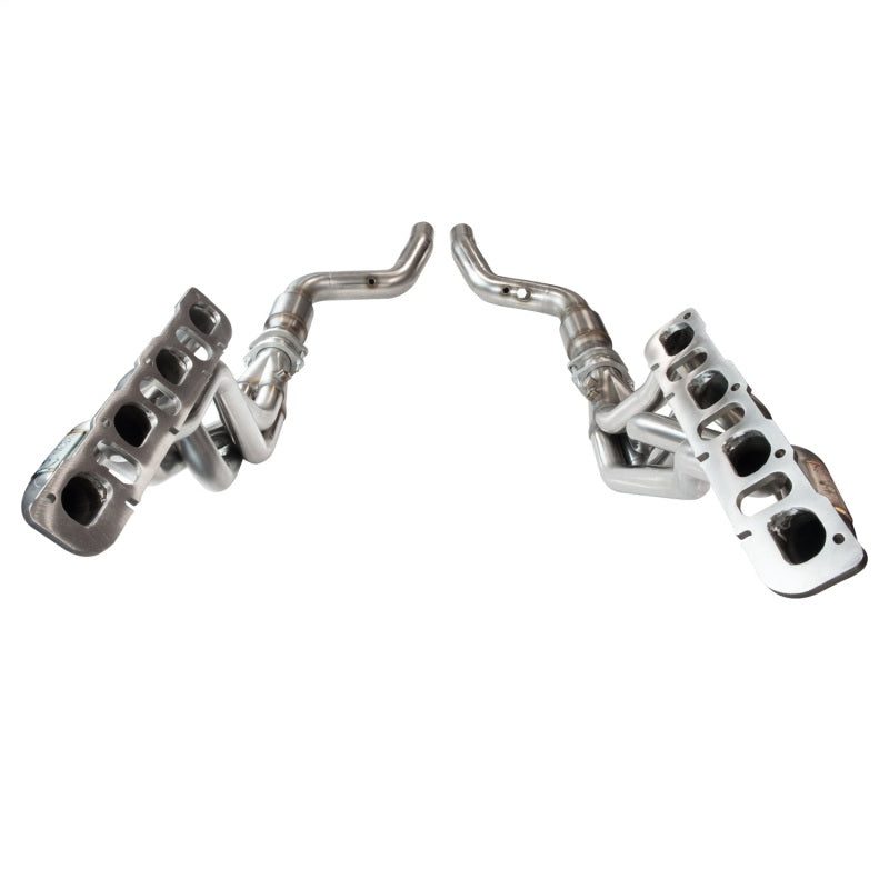 Kooks Headers Kooks 2015+ Dodge Challenger/Charger Hellcat 2in x 3in SS Headers w/Green Catted OEM Connection Pipe