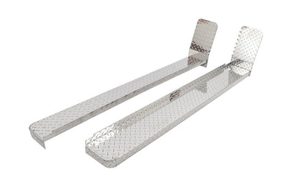 Dee Zee 99-13 Chevrolet Silverado Running Board Cab Section RegCab Brite-Tread Aluminum