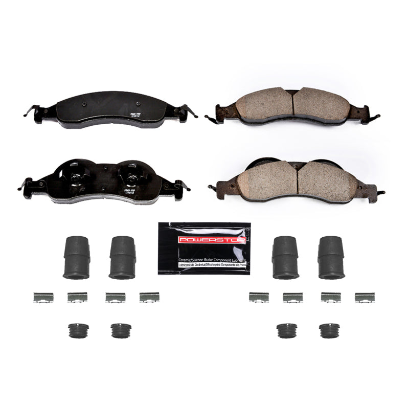 PowerStop Power Stop 07-09 Ford Expedition Front Z23 Evolution Sport Brake Pads w/Hardware