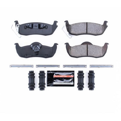 PowerStop Power Stop 06-10 Jeep Commander Rear Z23 Evolution Sport Brake Pads w/Hardware