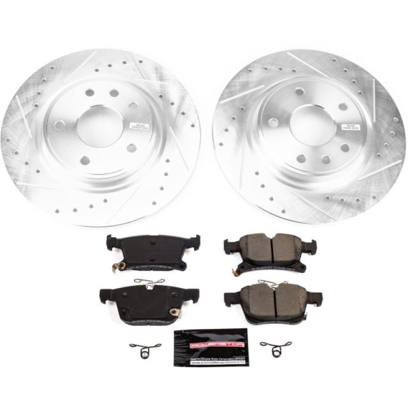 PowerStop Power Stop 17-19 Chrysler Pacifica Rear Z23 Evolution Sport Brake Kit