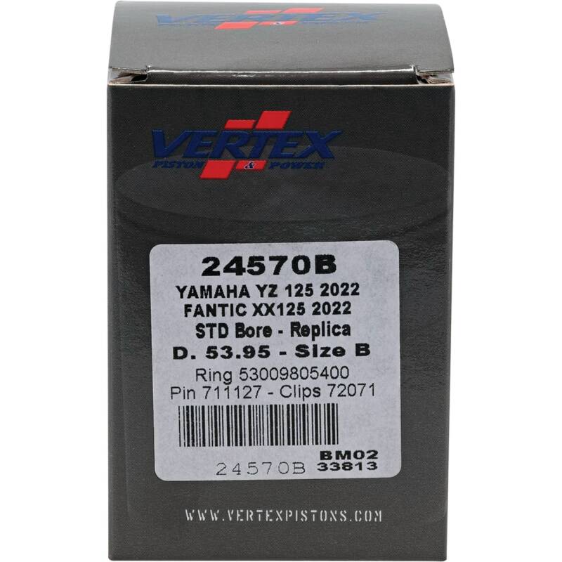 Vertex Pistons Vertex Piston 2023 Fantic Motor XE 125 125cc Cast Replica Piston Kit