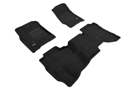 3D MAXpider 14-18 Chevrolet Silverado 1500 Double Cab Elegant Black R1 R2