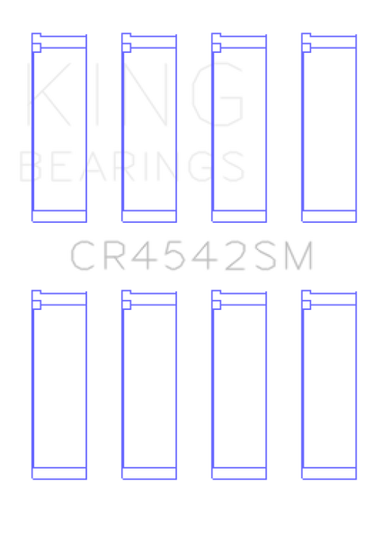 King Engine Bearings King Honda K-Series (Except A3) 16v 2.0L/2.3L/2.4L Connecting Rod Bearing Set (Set of 4)