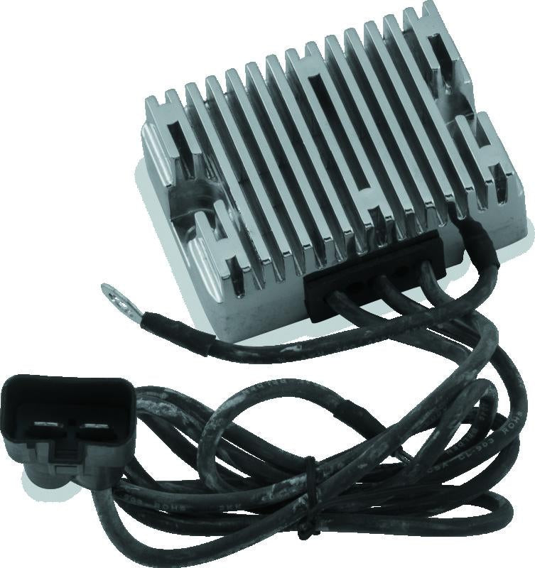 TwinPower Twin Power 2000 FXD Voltage Regulator Chrome Replaces H-D 74512-00 38 Amp