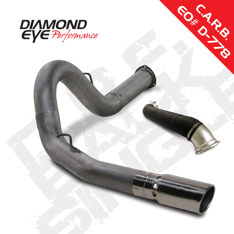 Diamond Eye Performance Diamond Eye KIT 5in DPF-BACK Single w/ TDP SS 07.5-10 Chevy/GMC 6.6L Duramax 2500/3500