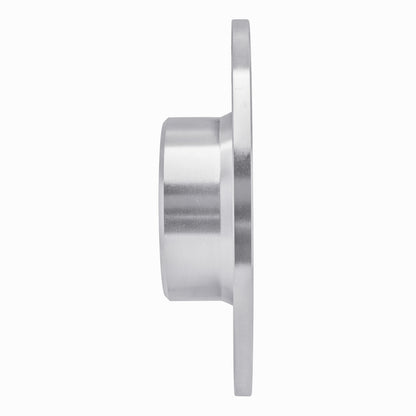 R1 Concepts R1 73-85 Mercedes-Benz 300D Front Right Drilled & Slotted Silver Brake Rotor