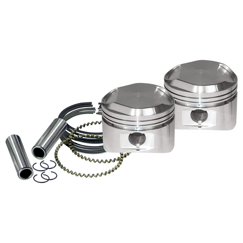S&S Cycle 84-99 BT 89in High Compression Stroker Pistons - .020in
