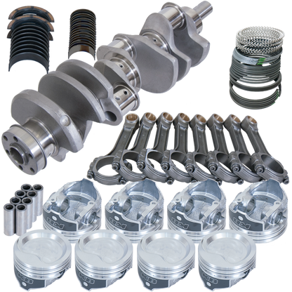 Eagle Ford 351W 4.000in Crank 6.200in I-Beam Rods -27.5cc 4.060in Pistons Rotating Assembly