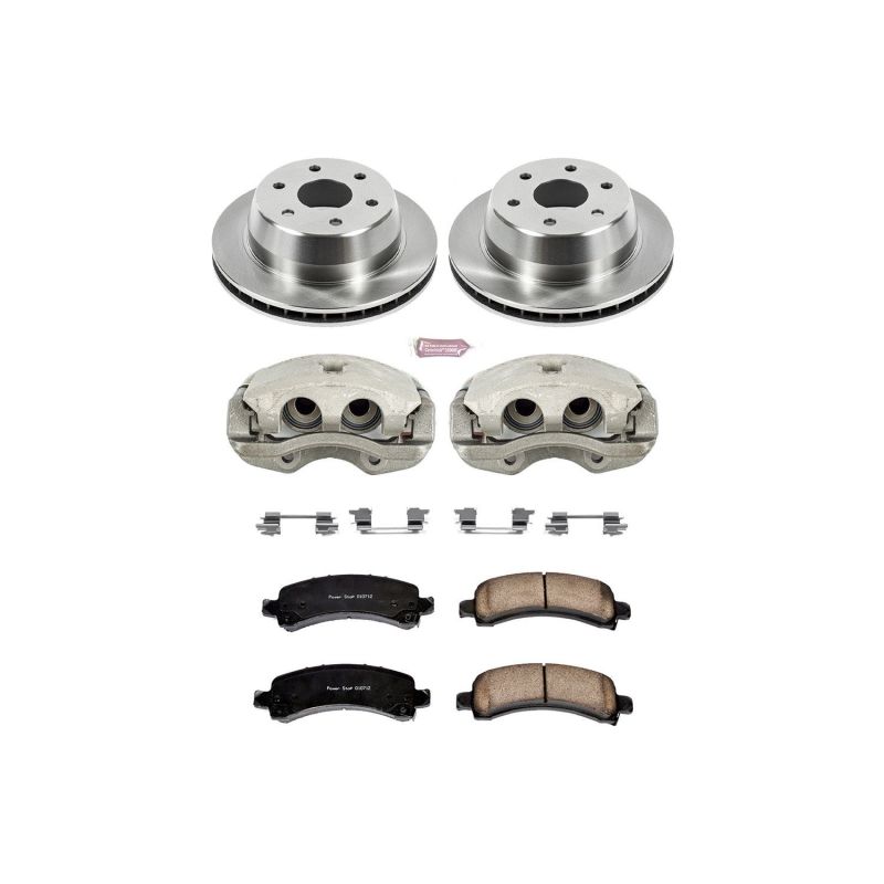PowerStop Power Stop 03-06 Cadillac Escalade Rear Autospecialty Brake Kit w/Calipers