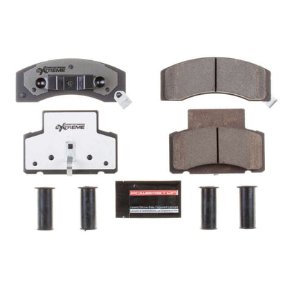 PowerStop Power Stop 91-00 Chevrolet C3500 Front Z36 Truck & Tow Brake Pads w/Hardware