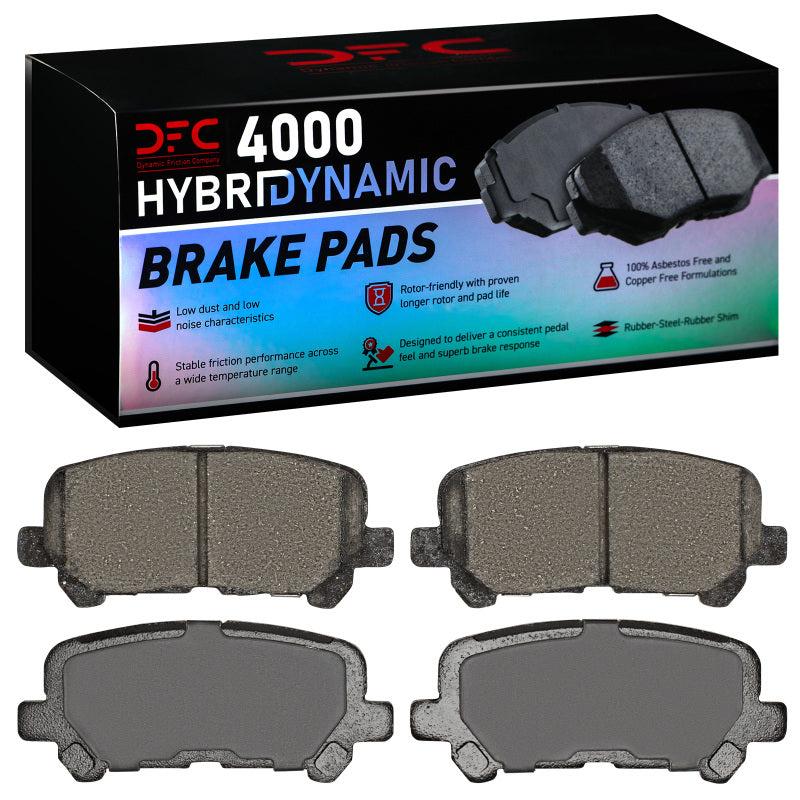 DFC 07-26 Honda Ridgeline Rear 4000 Hybridynamic Brake Pads