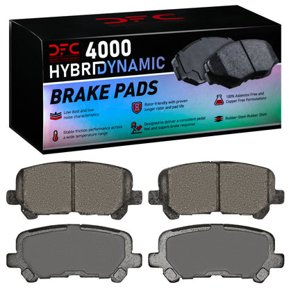 DFC 07-26 Honda Ridgeline Rear 4000 Hybridynamic Brake Pads