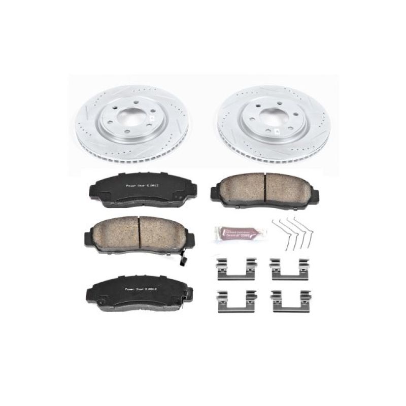 PowerStop Power Stop 11-13 Infiniti QX56 Front Z23 Evolution Sport Brake Kit