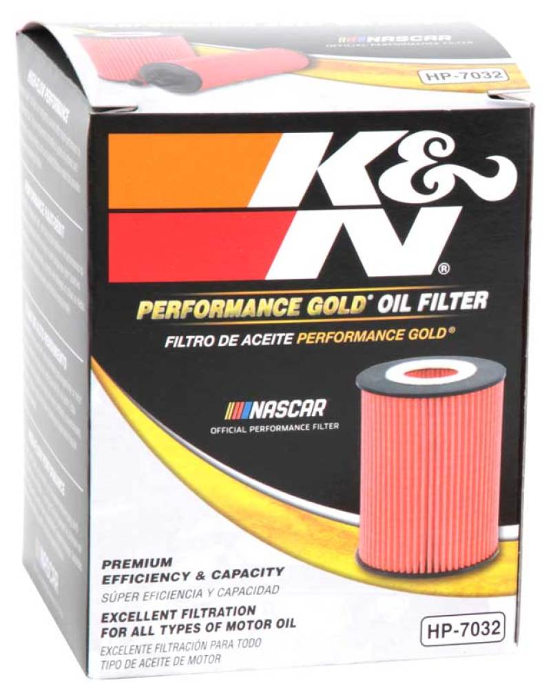 K&N Engineering K&N Performance Oil Filter for 06-11 BMW M5/M6 / 08-15 Porsche Cayenne 4.8L / 10-15 911 3.4L/3.8L