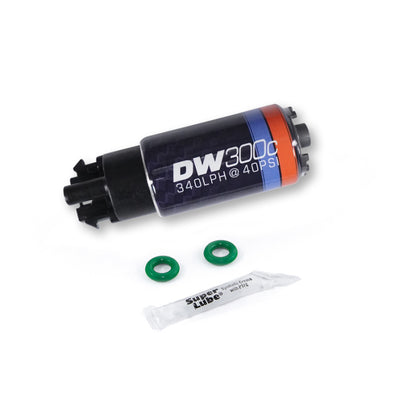 DeatschWerks DeatschWerks 340lph DW300C Compact Fuel Pump w/ 08-12 GTR Set Up Kit (2 Required)
