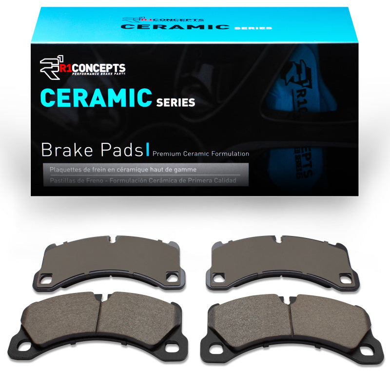 R1 Concepts R1 11-23 Porsche Macan Front Ceramic Brake Pads