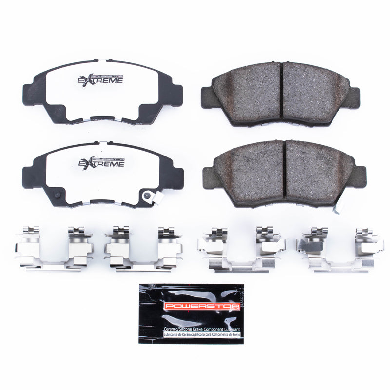 PowerStop Power Stop 02-06 Acura RSX Front Z26 Extreme Street Brake Pads w/Hardware