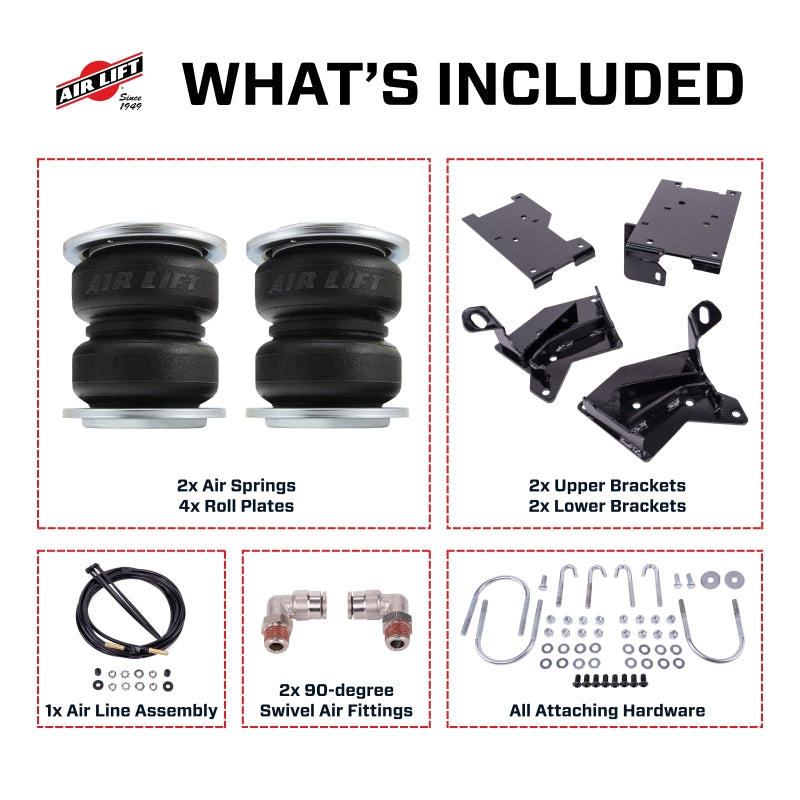 Air Lift Performance 21-24 Ford Bronco LoadLifter 5000 Air Spring Kit