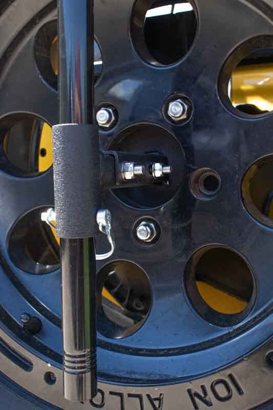 Fishbone Offroad Spare Tire Flag Mount