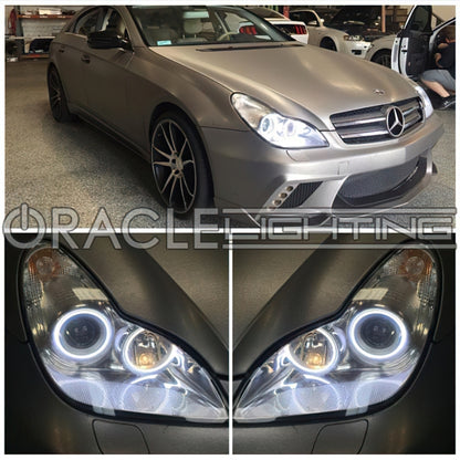 ORACLE Lighting Oracle Mercedes Benz CLS 04-10 Halo Kit - ColorSHIFT w/ 2.0 Controller