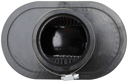 K&N Engineering K&N Universal Clamp-On Air Filter 3.5in Flg ID x 8.5x5.25in B OD x 6.25x4in T OD x 5.5in H
