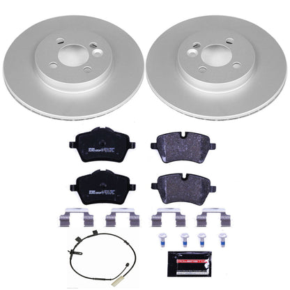 PowerStop Power Stop 11-16 Mini Cooper Front Euro-Stop Brake Kit