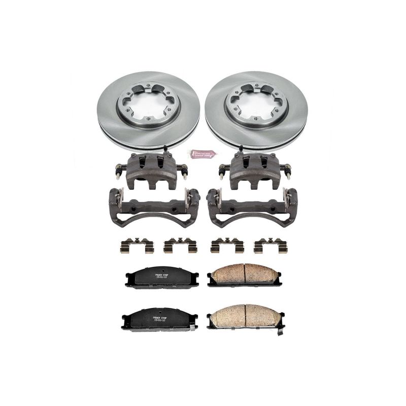 PowerStop Power Stop 93-94 Nissan D21 Front Autospecialty Brake Kit w/Calipers