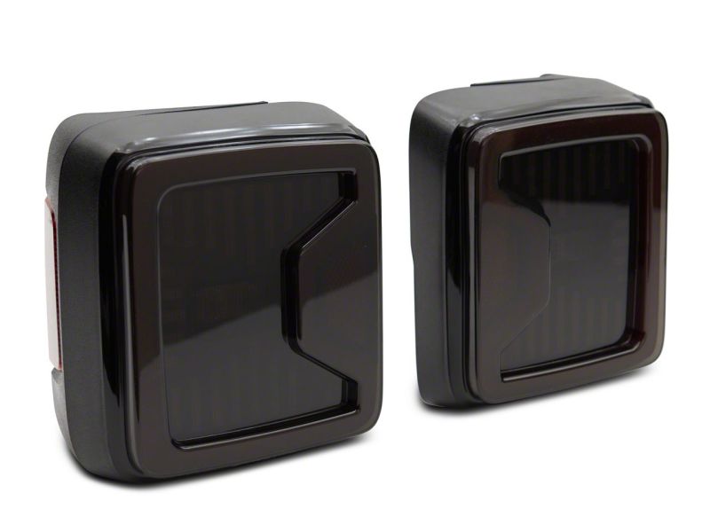 Raxiom 18-23 Jeep Wrangler JL LED Tail Lights- Black Housing (Smoked Lens)
