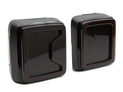 Raxiom 18-23 Jeep Wrangler JL LED Tail Lights- Black Housing (Smoked Lens)