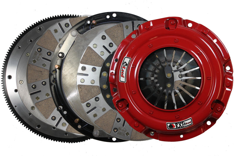 McLeod Racing McLeod RXT 1200 Twin Disc Clutch Kit w/ 8 Bolt Flywheel 164T - 1-1/8in x 26 Spline Input Trans