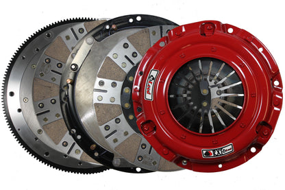 McLeod Racing McLeod RXT 1200 Twin Disc Clutch Kit w/ 8 Bolt Flywheel 164T - 1-1/8in x 26 Spline Input Trans