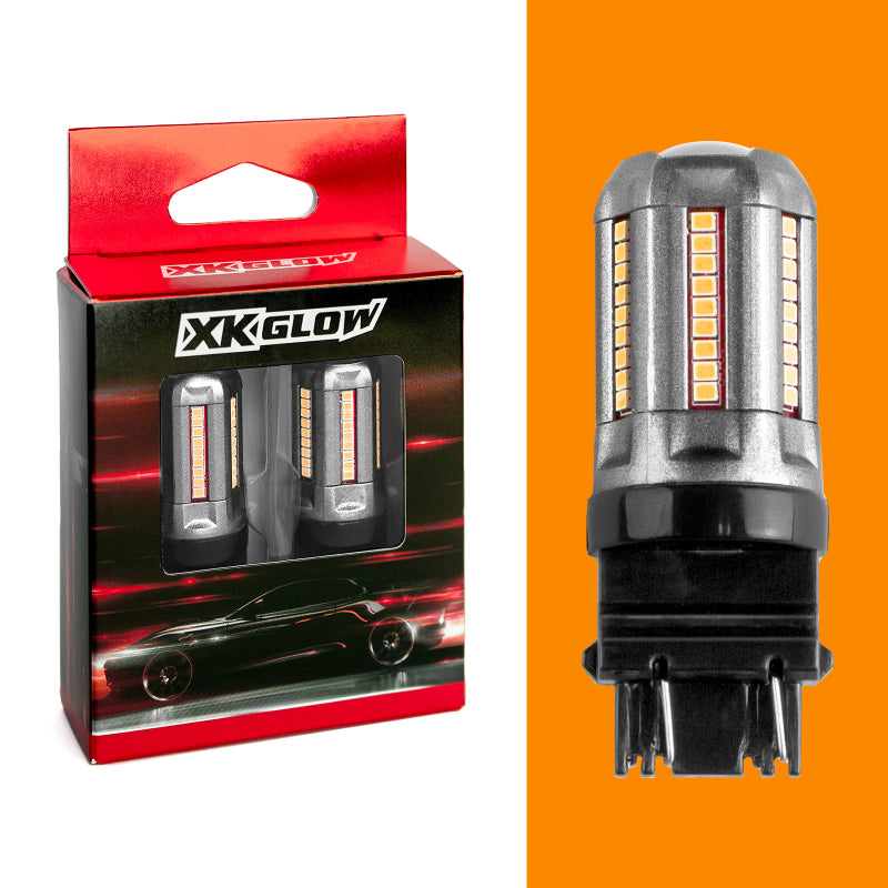 XKGLOW XK Glow 2pc Amber 3156 Auto Bulb