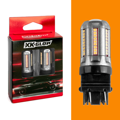 XKGLOW XK Glow 2pc Amber 3156 Auto Bulb