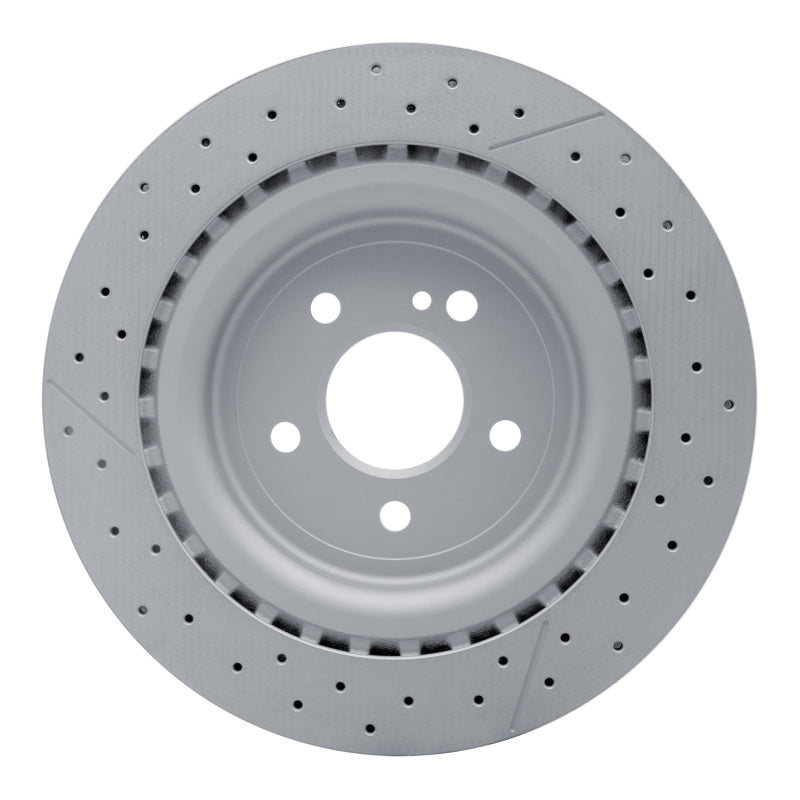 DFC 12-20 Mercedes-Benz SLC43 AMG Rear Drilled and Slotted Hi-Carbon Alloy Geomet Coated Rotor