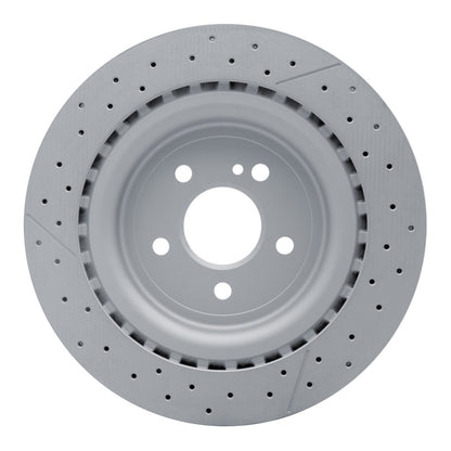 DFC 12-20 Mercedes-Benz SLC43 AMG Rear Drilled and Slotted Hi-Carbon Alloy Geomet Coated Rotor