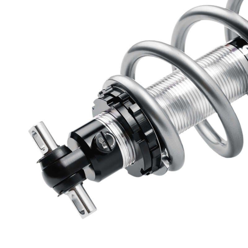 QA1 GM Pro Front Coil-Over System - Single Adj. - 10in x 500lbs/in - Flat - Aluminum