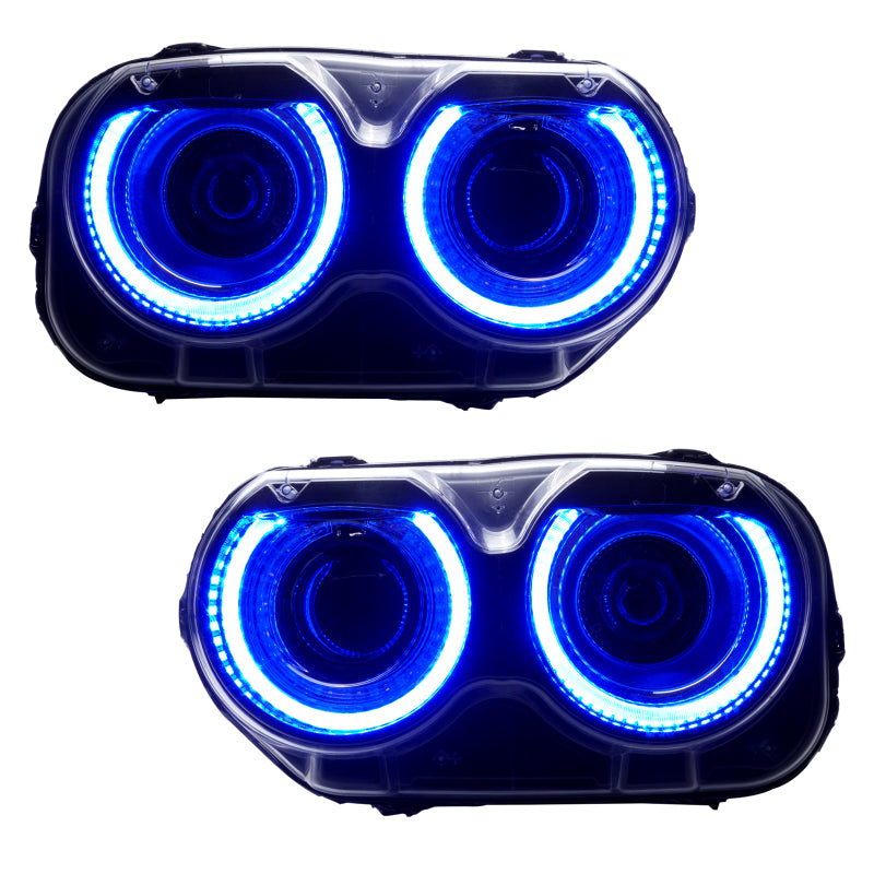 ORACLE Lighting Oracle Dodge Challenger 15-21 Halo Kit - ColorSHIFT w/o Controller