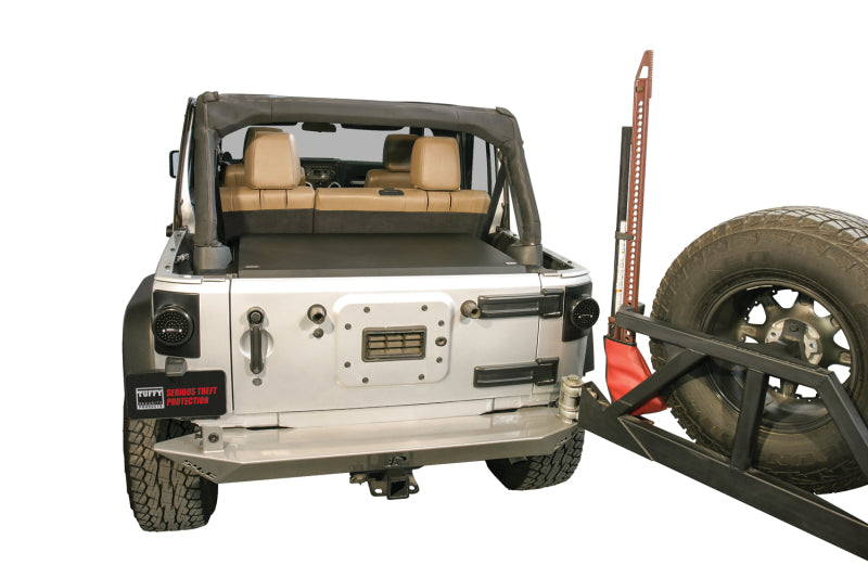Tuffy Products Tuffy Jk 2011+ Deluxe Security Deck Enclosure- Black