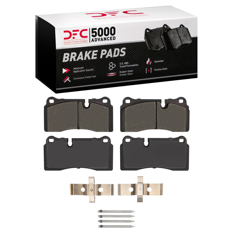 DFC 08-21 Audi R8 Rear 5000 Advanced Low Metallic Brake Pads and Hardware Kit