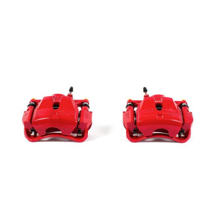 PowerStop Power Stop 06-18 Toyota RAV4 Front Red Calipers w/Brackets - Pair