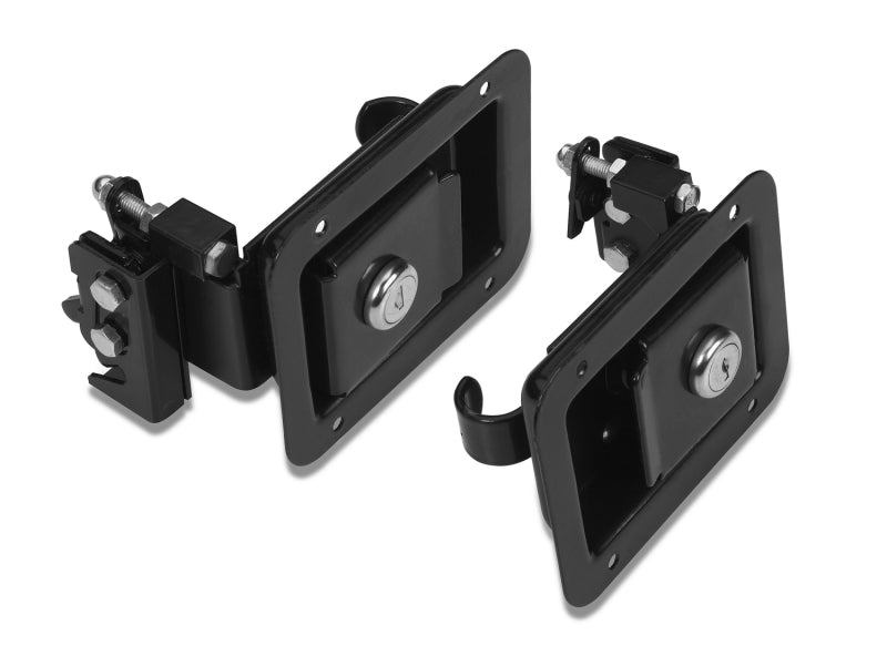 Bestop 87-95 Jeep Wrangler YJ Door Handle Latches (Black)