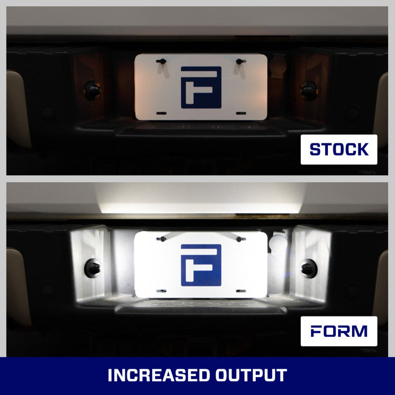 Form Lighting 1990 F-150 LED License Plate Lights (Pair)
