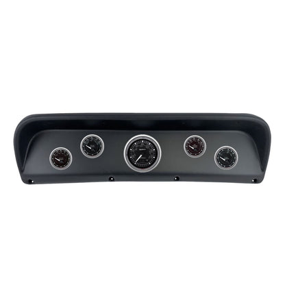 Autometer Chrono Chrome Direct Fit Dash Kit 67-72 Ford F100 (1 x 3-3/8in. / 4 x 2-1/16in.)