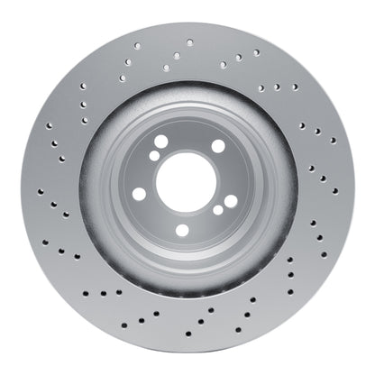 DFC 15-19 BMW X6 Right Rear Drilled GeoSPEC Coated Rotor
