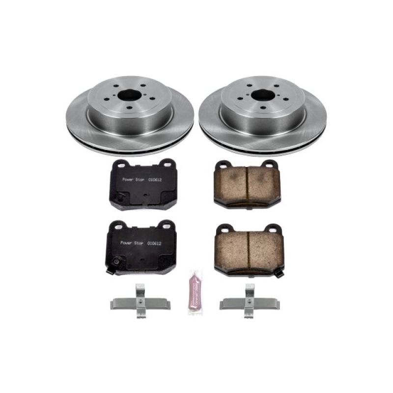 PowerStop Power Stop 05-07 Subaru Impreza Rear Autospecialty Brake Kit