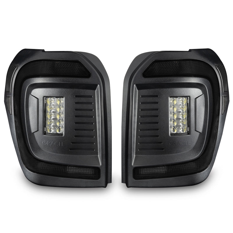 ORACLE Lighting Oracle 14-23 Toyota 4Runner Black Series Lensless Flush Style LED Tail Lights - Tinted